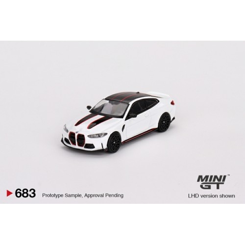 MGT00683-L - 1/64 BMW M4 CSL ALPINE WHITE (LHD)