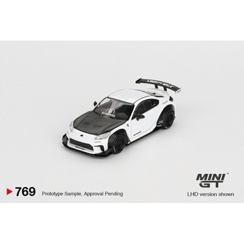 MGT00769-L - 1/64 TOYOTA GR86 LB NATION WHITE (LHD)