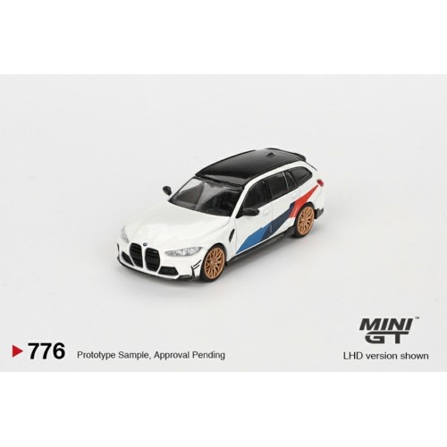 MGT00776-L - 1/64 BMW M3 M PERFORMANCE TOURING ALPINE WHITE (LHD)