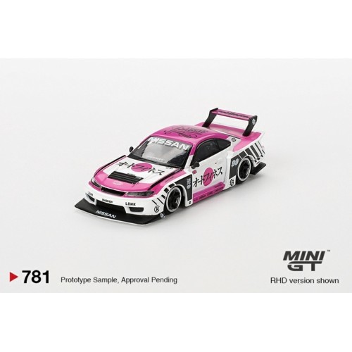 MGT00781-BL - 1/64 NISSAN LB-SUPER SILHOUETTE S15 SILVIA AUTO FINESSE SEMA 2023 (RHD) (BLISTER PACKAGING)