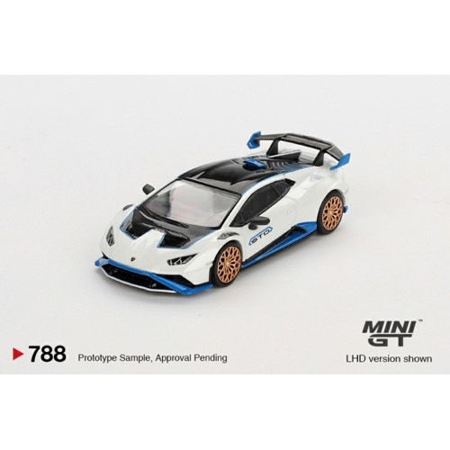 MGT00788-BL - 1/64 LAMBORGHINI HURACAN STO BIANCO ASOPO (LHD) BLISTER PACKAGING