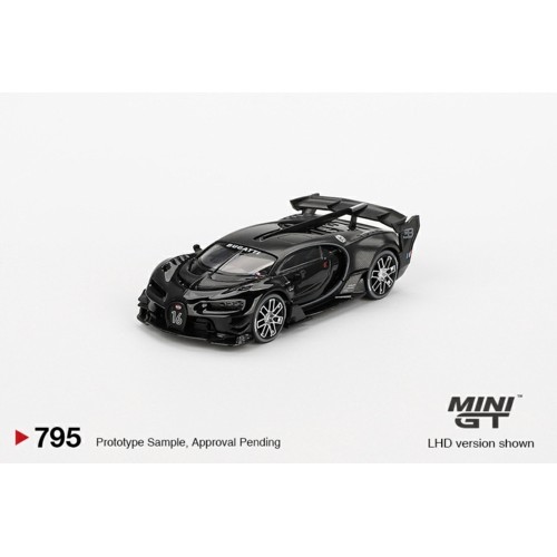 MGT00795-BL - 1/64 BUGATTI VISION GRAN TURISMO BLACK (LHD) (BLISTER PACKAGING)