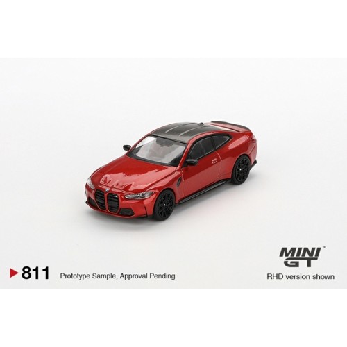 MGT00811-BL - 1/64 BMW M4 COMPETITION (G82) SAKHIR ORANGE (LHD) BLISTER PACKAGING