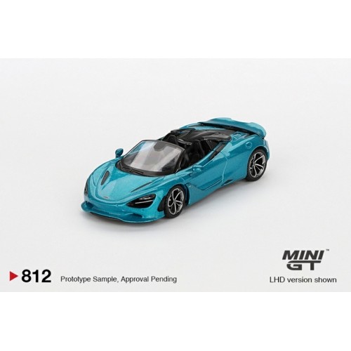 MGT00812-BL - 1/64 MCLAREN 750S SPIDER BELIZE BLUE (LHD) BLISTER PACKAGING