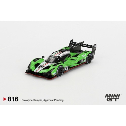 MGT00816-BL - 1/64 LAMBORGHINI SC63 NO.63 IRON LYNX 2024 IMSA SEBRING 12 HRS (LHD) BLISTER PACKAGING