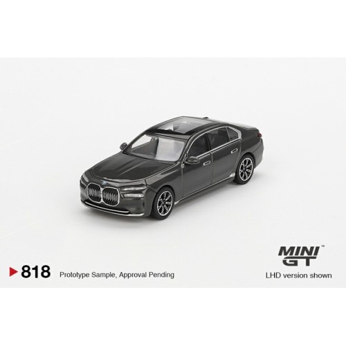 MGT00818-BL - 1/64 BMW I7 XDRIVE60 DRAVIT GREY (LHD) BLISTER PACKAGING