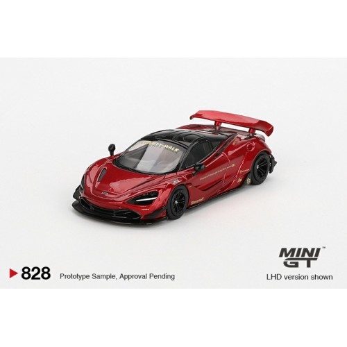 MGT00828-BL - 1/64 MCLAREN 720S LB WORKS GEM RED (LHD) BLISTER PACKAGING