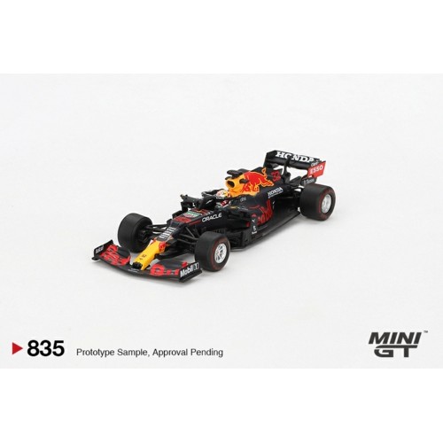 MGT00835-BL - 1/64 RED BULL RB16B NO.33 M.VERSTAPPEN 2021 ABU DHABI GRAND PRIX WINNER BLISTER PACKAGING