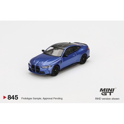 MGT00845-BL - 1/64 BMW M4 COMPETITION (G82) PORTIMAO BLUE (LHD) BLISTER PACKAGING