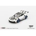 MGT00853-BL - 1/64 PORSCHE 911 (992) GT3 RS WEISSACH PACKAGE WHITE WITH INDIGO BLUE (RHD) BLISTER PACKAGING