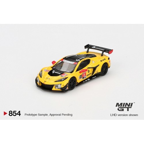 MGT00854-BL - 1/64 CHEVROLET CORVETTE Z06 GT3.R NO.3 CORVETTE RACING BY PRATT MILLER MOTORSPORTS 2024 IMSA DAYTONA 24HRS (LHD) BLISTER PACKAGING