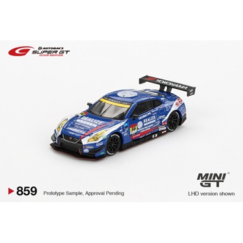 MGT00859-BL - 1/64 NISSAN GT-R NISMO GT3 NO.56 REALIZE NISSAN MECHANIC CHALLENGE GT-R KONDO RACING 2023 SUPER GT SERIES - BLISTER PACKAGING