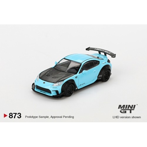 MGT00873-BL - 1/64 TOYOTA GR86 LB NATION BABY BLUE (LHD) BLISTER PACKAGING