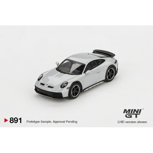 MGT00891-BL - 1/64 PORSCHE 911 DAKAR ICE GREY METALLIC (LHD) BLISTER PACKAGING