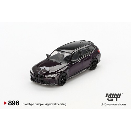 MGT00896-BL - 1/64 BMW M3 M PERFORMANCE TOURING DAYTONA VIOLET (LHD) BLISTER PACKAGING