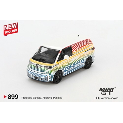 MGT00899-BL - 1/64 VOLKSWAGEN ID.BUZZ PROTOTYPE RAINBOW (LHD) BLISTER PACKAGING NEW TOOLING