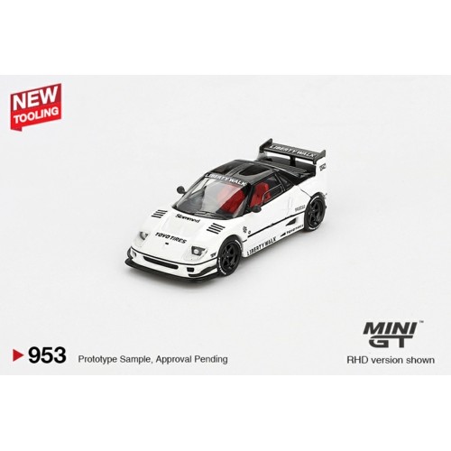 MGT00953-BL - 1/64 MAZDA AZ-1 LIBERTY WALK LB40 WHITE 2024 TOKYO AUTO SALON (RHD) BLISTER PACKAGING NEW TOOLING