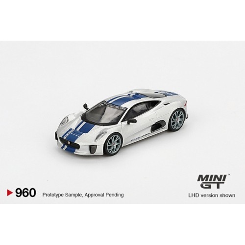 MGT00960-BL - 1/64 JAGUAR C-X75 SILVER (LHD) BLISTER PACKAGING