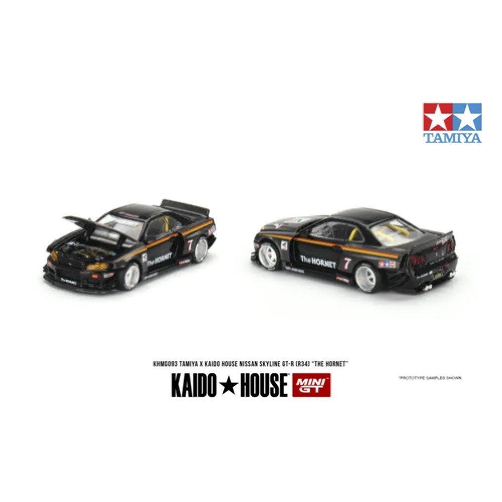 MGTKHMG093 - 1/64 NISSAN SKYLINE GT-R (R34) TAMIYA X KAIDO HOUSE