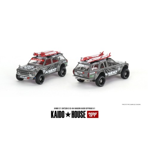 MGTKHMG121 - 1/64 DATSUN KAIDO 510 WAGON 4X4 KAIDO OFFROAD V1