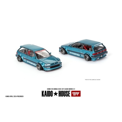 MGTKHMG126 - 1/64 HONDA CIVIC (EF) KAIDO WORKS V1