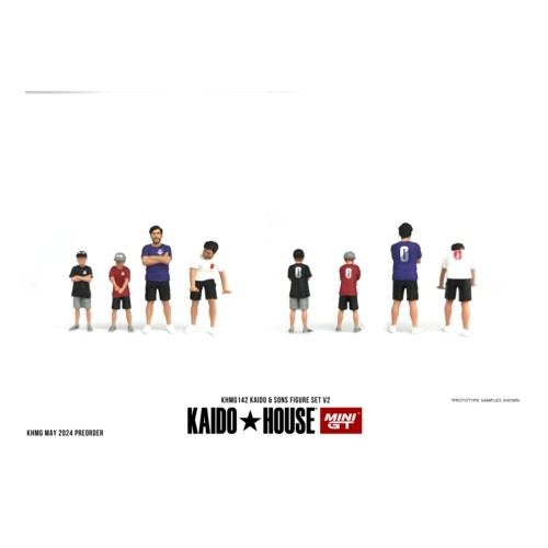 MGTKHMG142 - 1/64 KAIDOHOUSE KAIDO AND SONS V2 FIGURINE