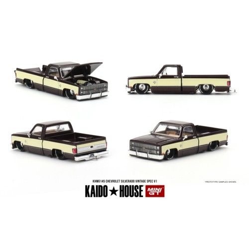 MGTKHMG145 - 1/64 CHEVROLET SILVERADO KAIDO VINTAGE SPEC V1