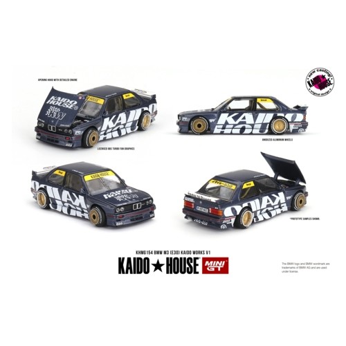 MGTKHMG154 - 1/64 BMW M3 (E30) KAIDO WORKS V1