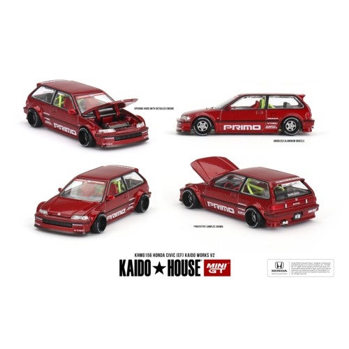 MGTKHMG156 - 1/64 HONDA CIVIC (EF) KAIDO WORKS V2