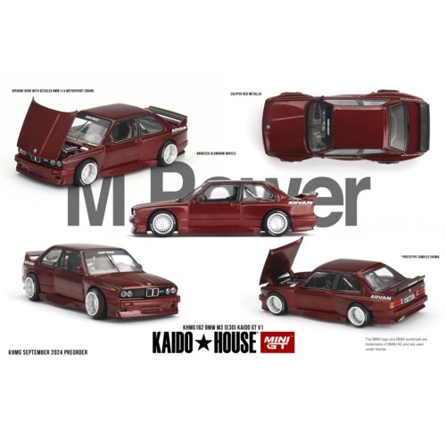 MGTKHMG162 - 1/64 BMW M3 (E30) KAIDO GT V1