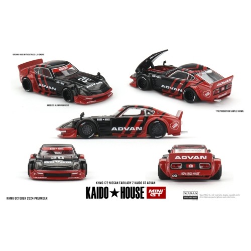 MGTKHMG172 - 1/64 NISSAN FAIRLADY Z KAIDO GT ADVAN