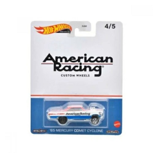 MHWDLB45-HKD06 - HOT WHEELS REAL RIDERS '65 MERCURY COMET CYCLONE AMERICAN RACING 4/5