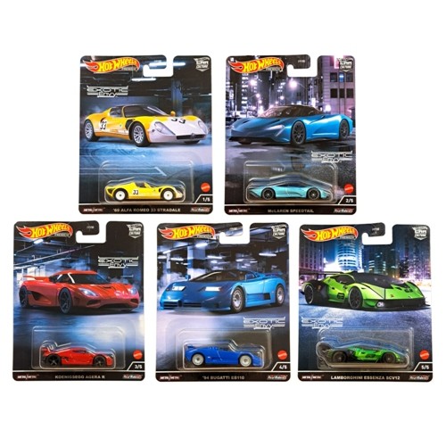 MHWFPY86-978M - 978M X10 1/64 HOTWHEELS EXOTIC ENVY SERIES MIX ASST