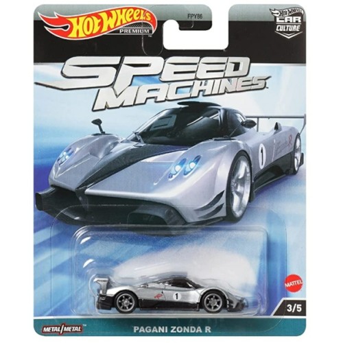 MHWFPY86-HKC42 - HOT WHEELS SPEED MACHINES PAGANI ZONDA R 3/5