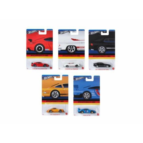 MHWGRT01-979G - 1/64 PORSCHE CELEBRATION SERIES ASSORTMENT OF 10