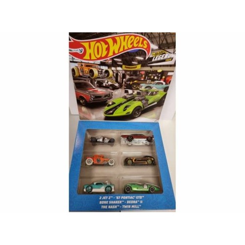 MHWHDH52 - HOTWHEELS LEGENDS THEMED 6 PACK