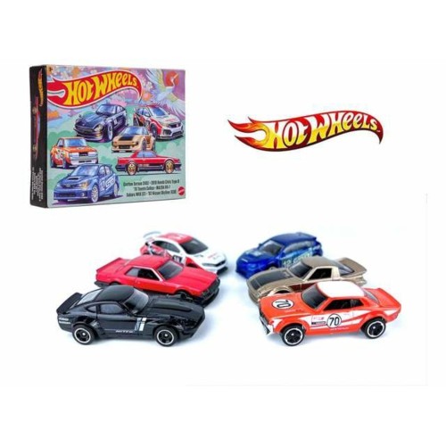 MHWHGM12-979 - 1/64 HOTWHEELS JAPAN THEMED 6 PACK ASST