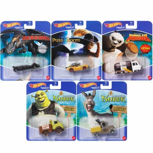 MHWHHB74-956M - X8 HOTWHEELS BEST OF CHARACTER CARS ASSORTMENT