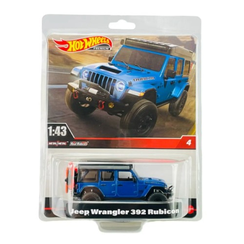 MHWHMD46 - HOT WHEELS REAL RIDERS 1/43 JEEP WRANGLER 392 RUBICON