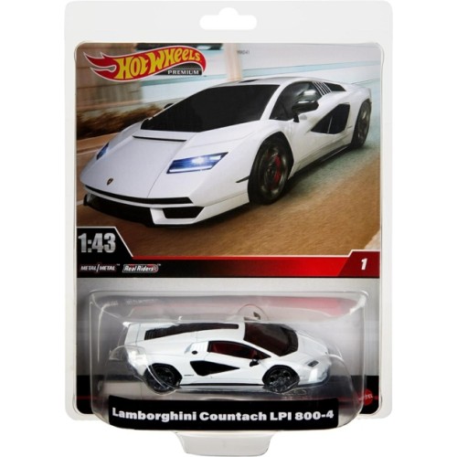 MHWHMD49 - HOT WHEELS PREMIUM 1/43 LAMBORGHINI COUNTACH