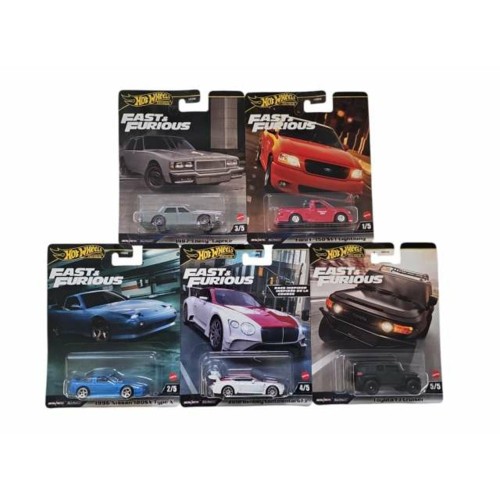 MHWHNW46-956H - X10 956E HOTWHEELS FAST AND FURIOUS PREMIUM 2024 H ASST