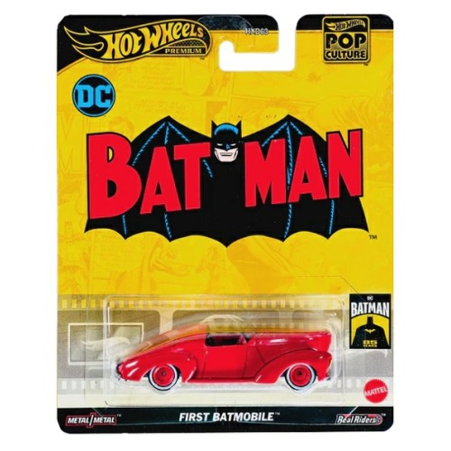 MHWHXD63-HVJ40 - HOT WHEELS POP CULTURE BATMAN FIRST BATMOBILE