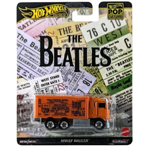 MHWHXD63-HVJ41 - HOT WHEELS POP CULTURE THE BEATLES HIWAY HAULER