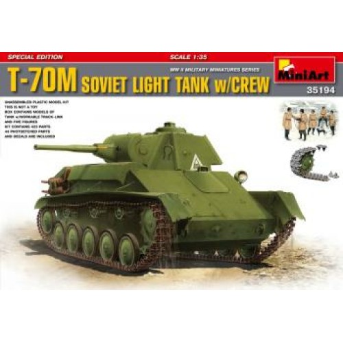 MIN35194 - 1/35 T-70M SPECIAL EDITION (PLASTIC KIT)