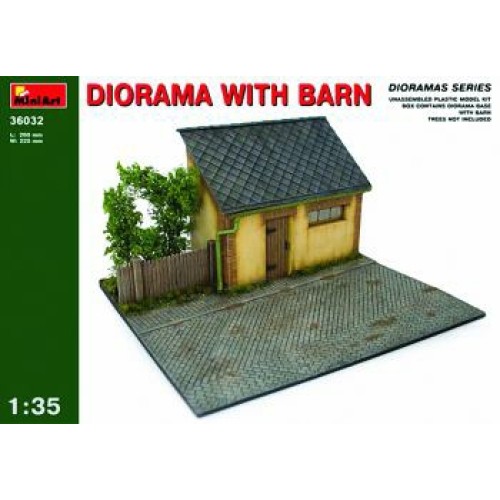 MIN36032 - 1/35 DIORAMA W/ BASE (PLASTIC KIT)