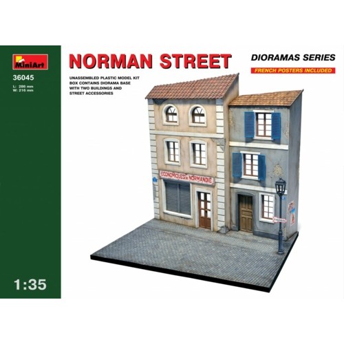 MIN36045 - 1/35 NORMAN STREET (PLASTIC KIT)