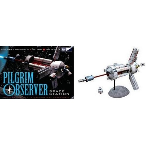 MPC713 - 1/100 NASA PILGRIM OBSERVER SPACE STATION (PLASTIC KIT)