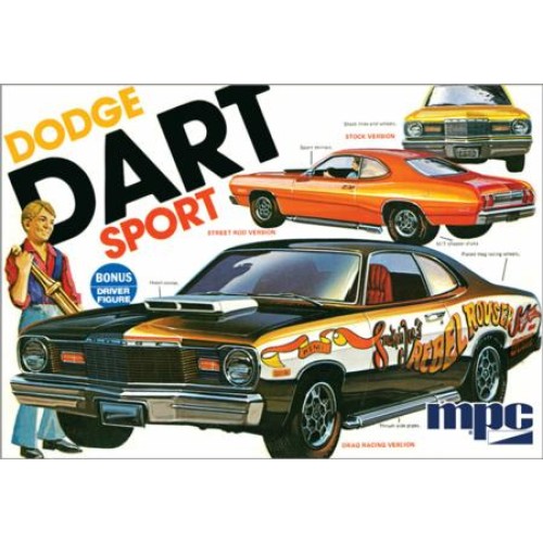 MPC798 - 1/25 1975 DODGE DART SPORT (PLASTIC KIT)