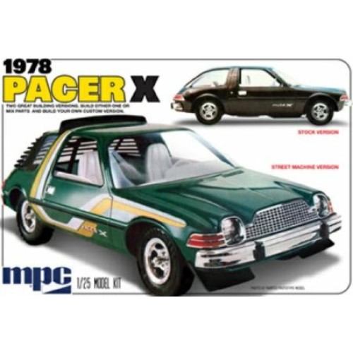 MPC802 - 1/25 1978 AMC PACER X (PLASTIC KIT)