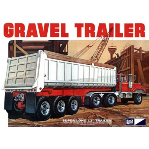 MPC823 - 1/25 3 AXLE GRAVEL TRAILER (PLASTIC KIT)